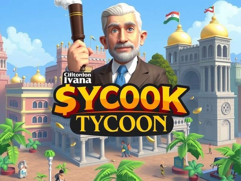 India Stock Tycoon Game Cover